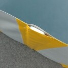 Bac de rétention souple, détail sur l'équerre