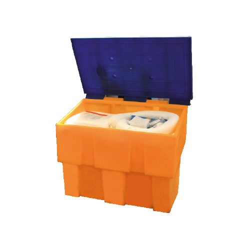 coffre de dépollution maritime 800 L kit d'intervention bateau hydrocarbures déversement mer