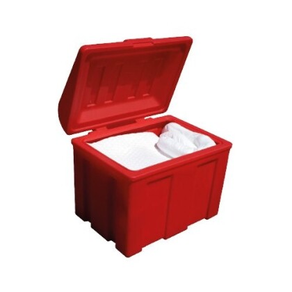 coffre polyéthylène 110 L rouge
