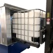 Utilisation conteneur en acier