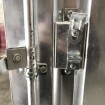 conteneur en acier avec verrouillage