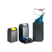 Poubelles à couvercles basculants