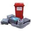 Kit antipollution en benne rouge