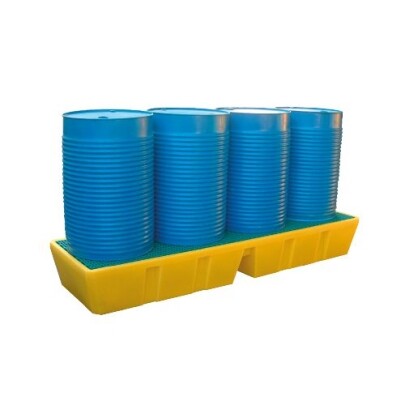 bac longitudinal polyéthylène 450 L