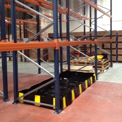 Bac souple pour rayonnage