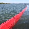 Barrage antipollution à flotteur plat