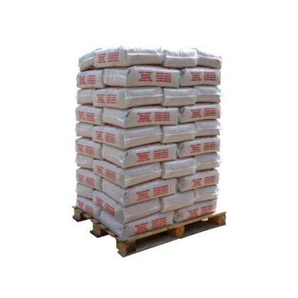 Palette de sépiolite en sacs