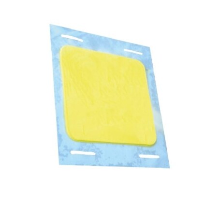 plaque d'obturation souple