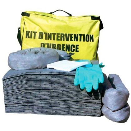 Kit d'intervention d'urgence tous liquides
