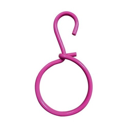 Crochet en plastique FME magenta
