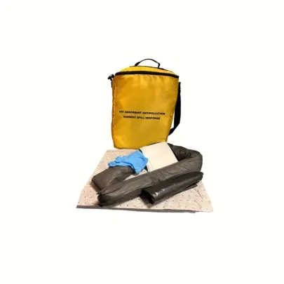 Kit d’intervention antipollution 15 L en sac – kit absorbant tous liquides